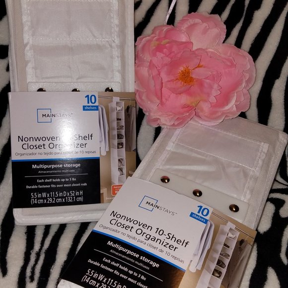 Mainstays 2 Nonwoven 10-Shelf Closet Organizers - Picture 14 of 14